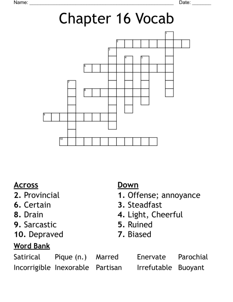 Brings To A Boil Crossword Semiahmoo Chappell Renewal 