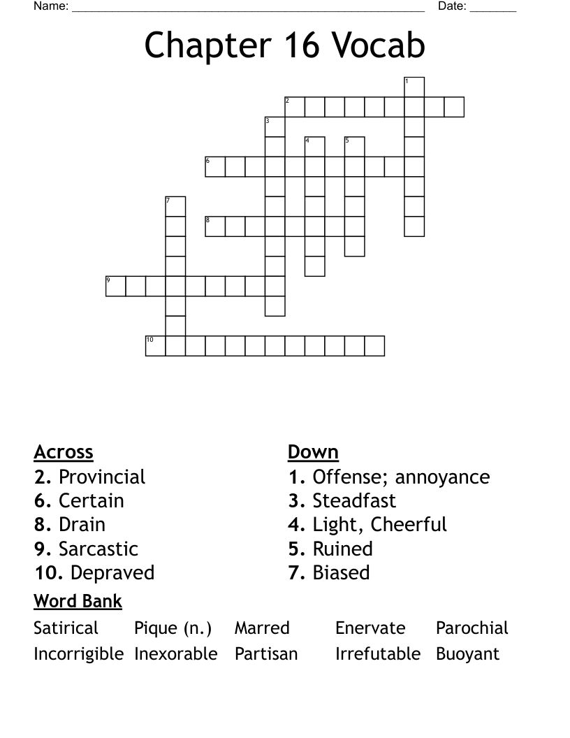 Brings To A Boil Crossword Semiahmoo Chappell Renewal