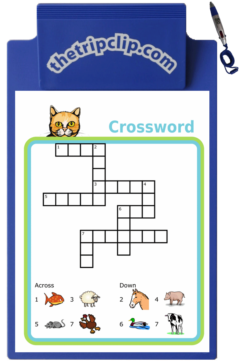 Clue Word Search Puzzles