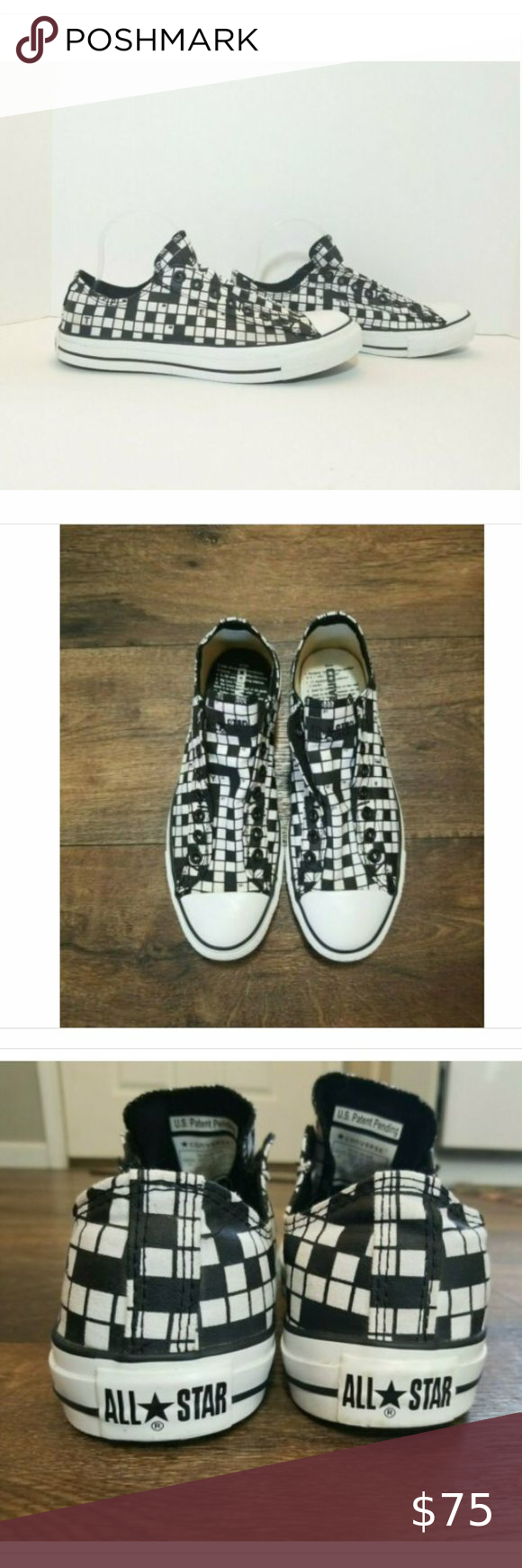 Converse All Star Crossword Puzzle Slip On Shoes Crossword Plus 