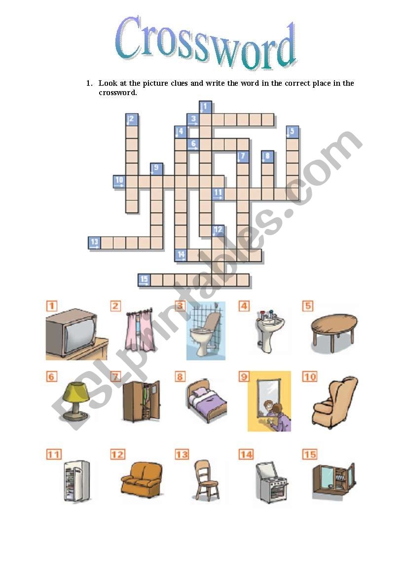 Crossword Clue Of Furniture Wood At Robert Richardson Blog