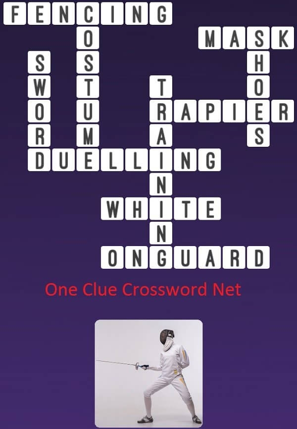 Fencing Get Answers For One Clue Crossword Now