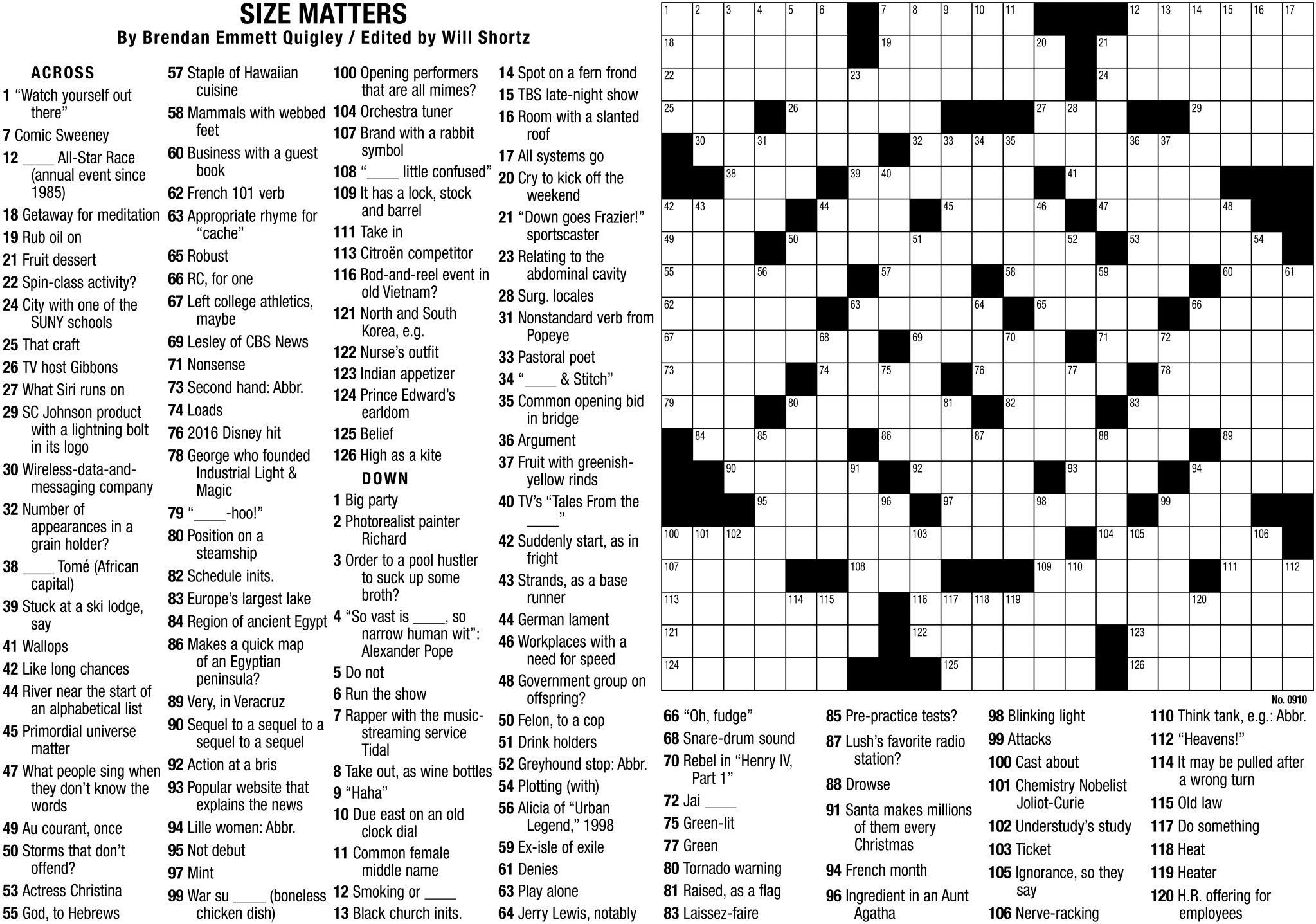 Free Nyt Crossword Puzzles Printable Printable Form Templates And Letter