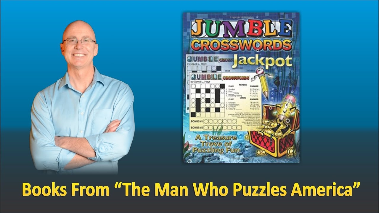 Jumble Crossword Jackpot Puzzle Book David L Hoyt YouTube