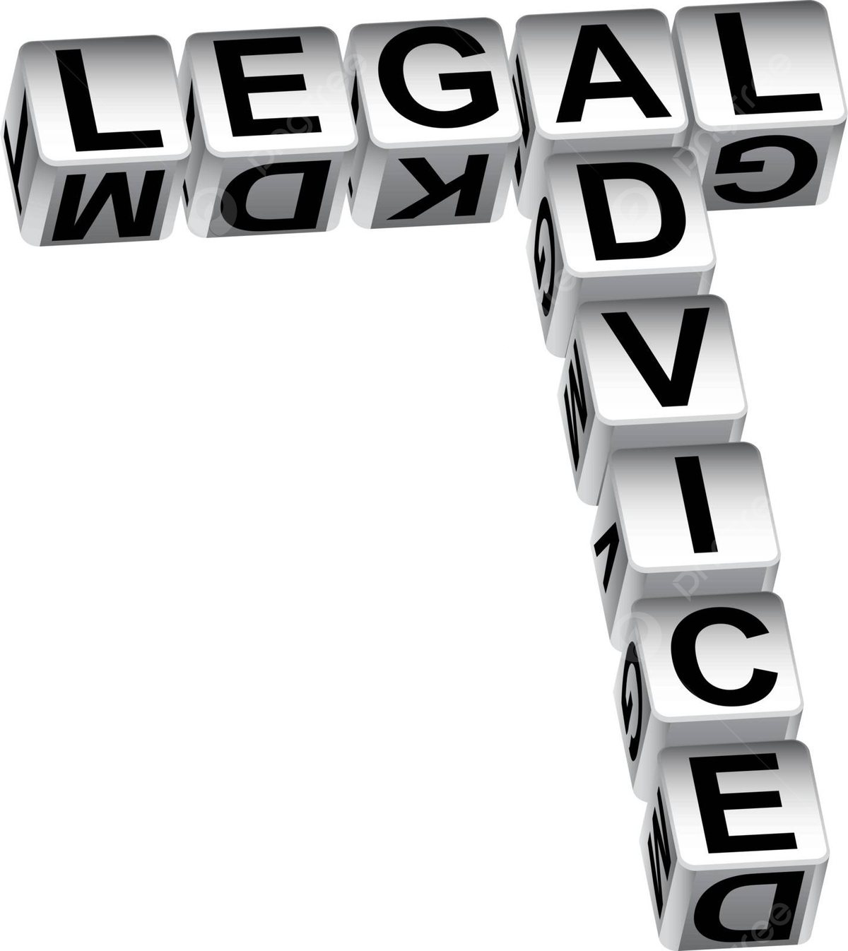 Legal Advice Dice Attorney Law Crossword Vector Attorney Law 