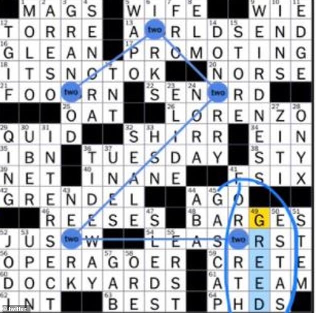 NY Times Is Mocked Online For Anti capitalism Crossword Clue For Greed