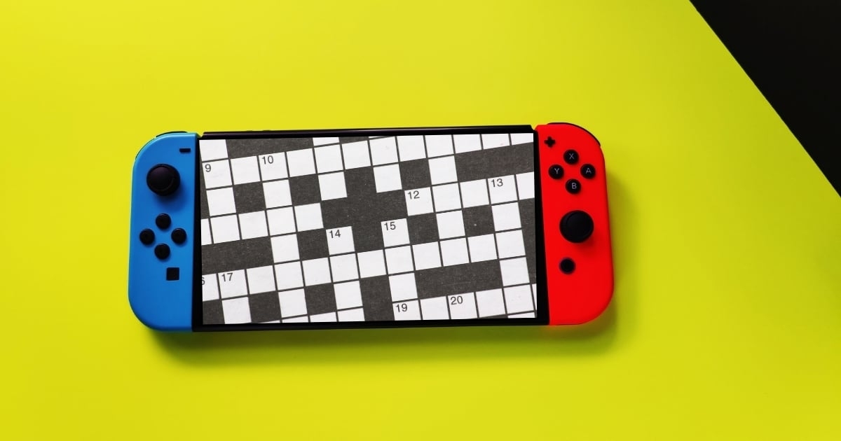 Old Video Game Consoles Crossword With History Guide