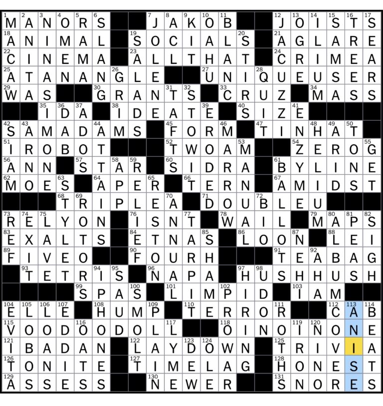 Rex Parker Does The NYT Crossword Puzzle Young Salmon SUN 8 7 22 