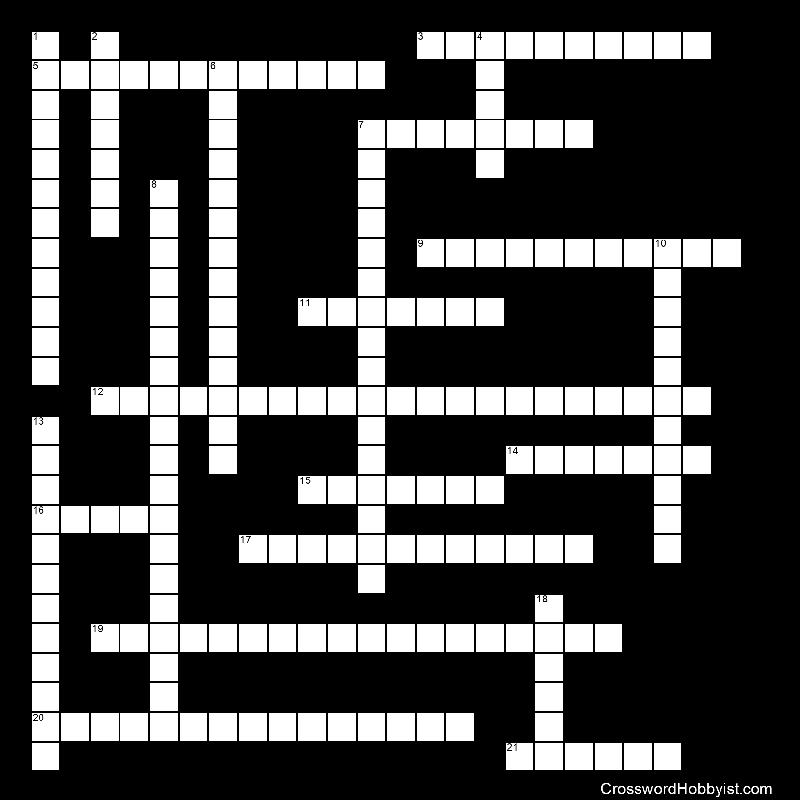 The Ear Crossword Puzzle