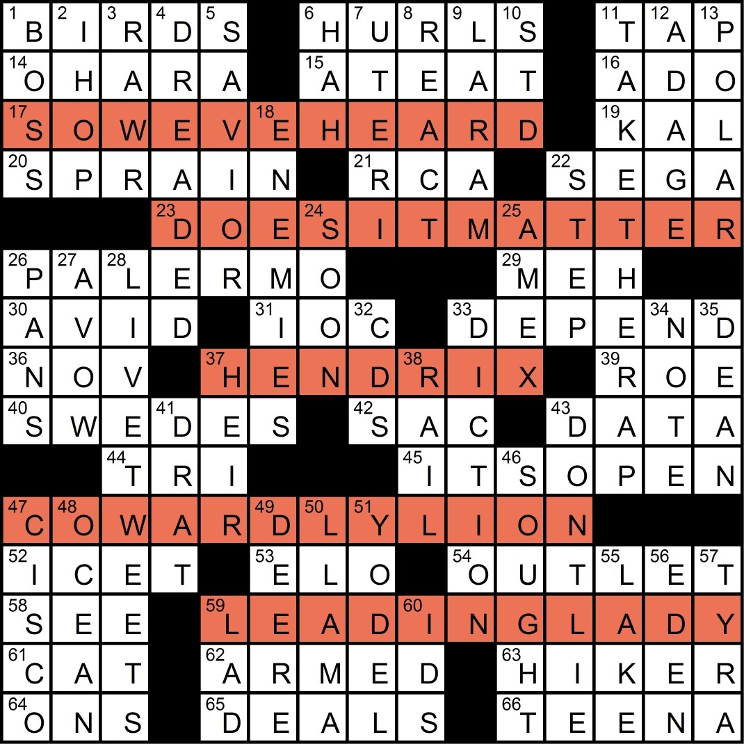 The Puzzle Society Crossword Crossing Starting Lineup By Zhouqin