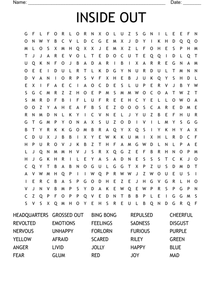 Turned Inside Out Crossword Prntbl concejomunicipaldechinu gov co