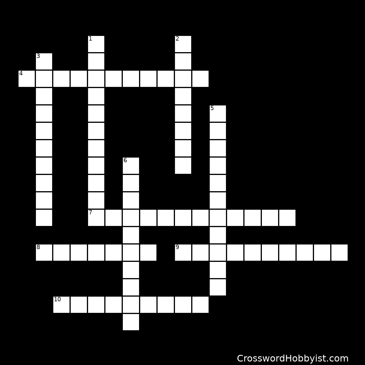 Wyoming Crossword Puzzle