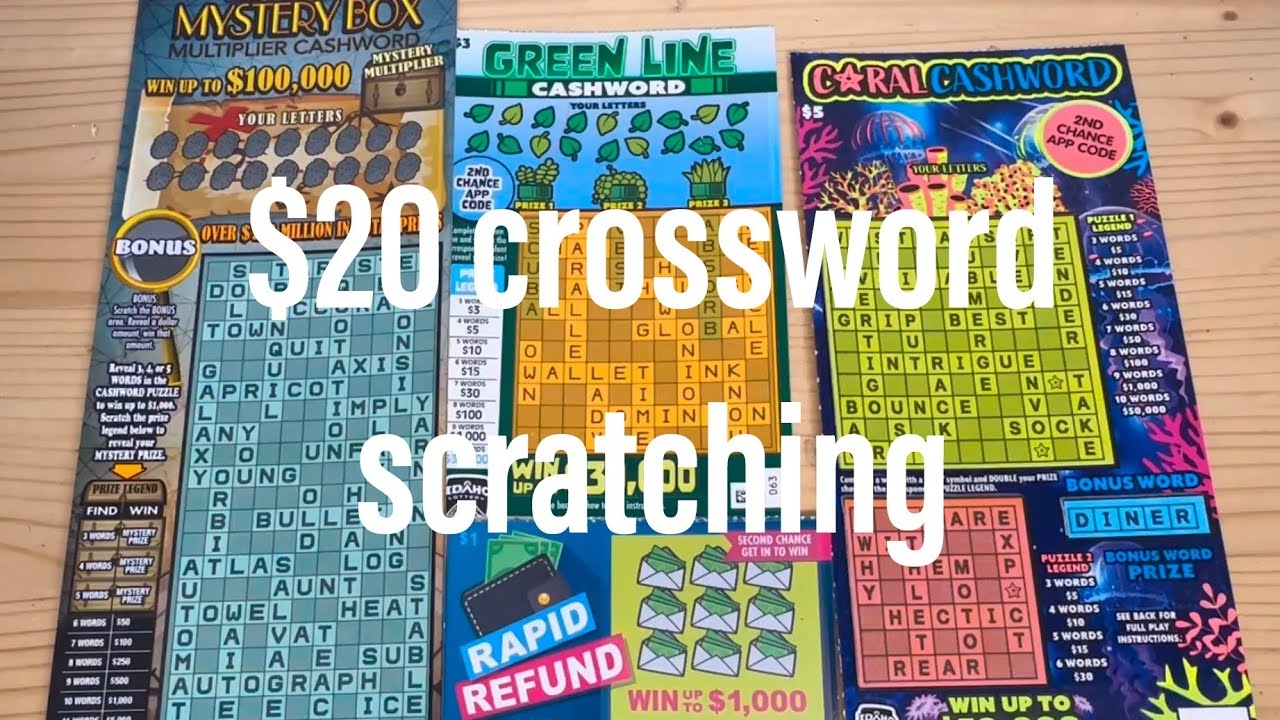 20 Worth Of Crossword Scratch Offs Can We Hit The Jackpot YouTube