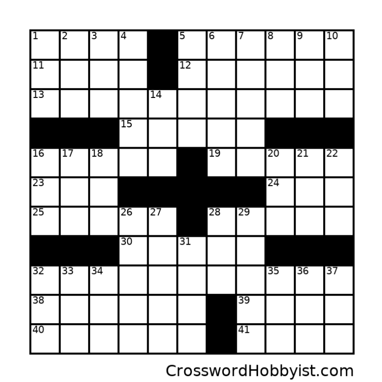 2017 Academy Awards Crossword Puzzle