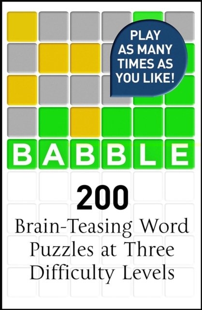 Babble 200 Puzzles Inspired By Wordle Moore Dan Ksi ka W Empik