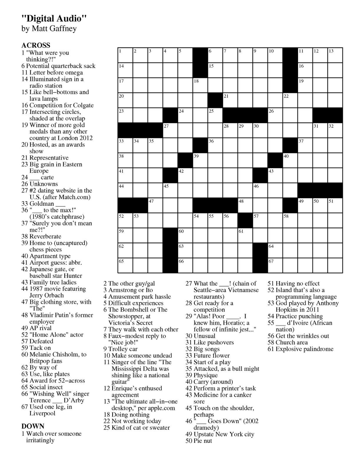 Boatload Crossword Puzzles Free Crosswords Printable James Crossword