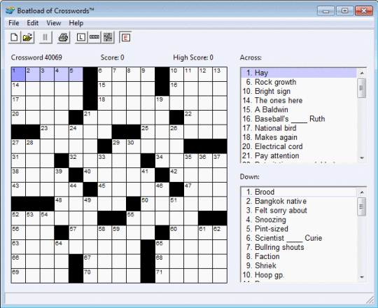 Boatload Of Crosswords Game Free Download