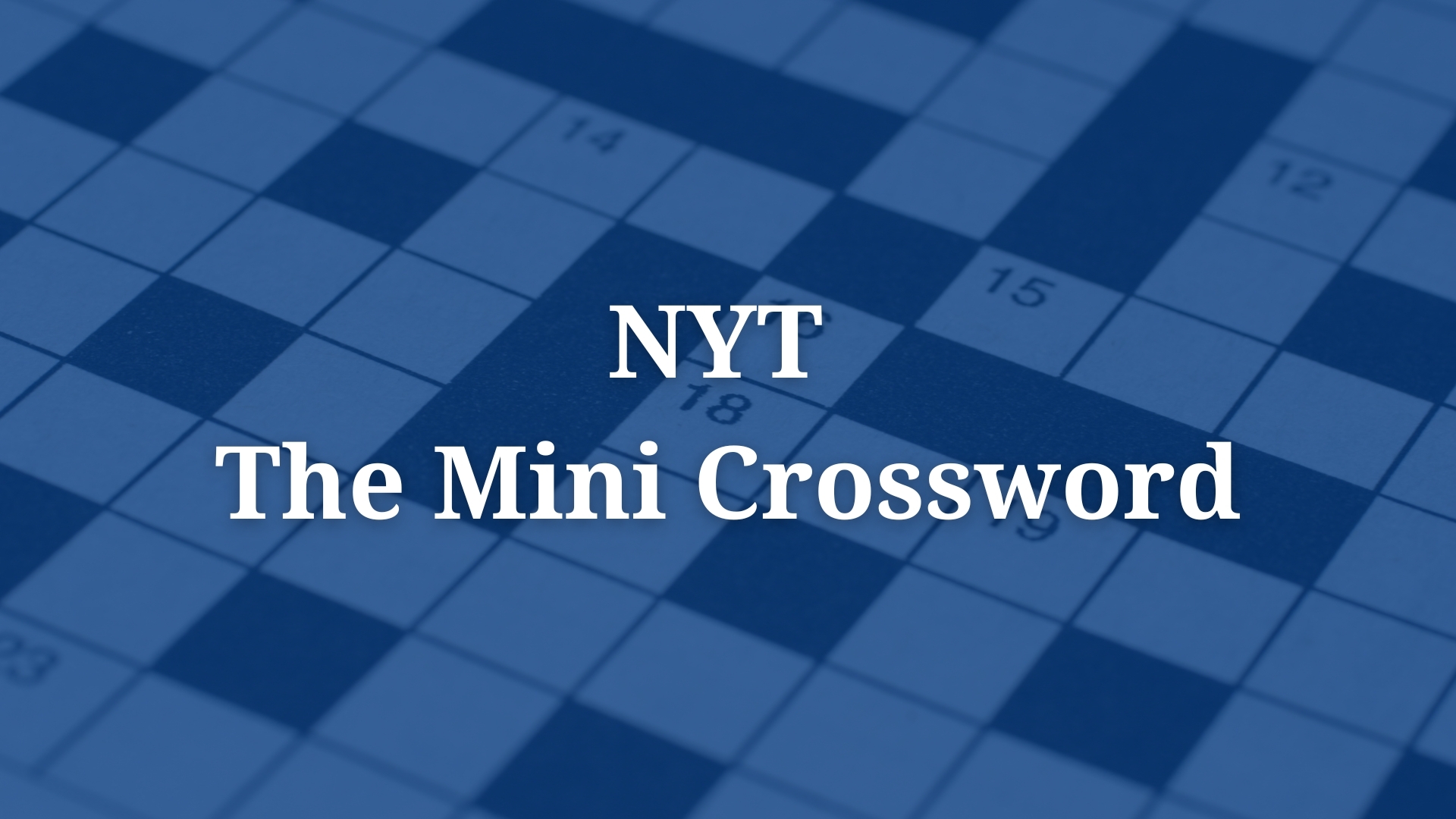  Carried As By The Wind NYT Mini Crossword Clue Answer And Hints 