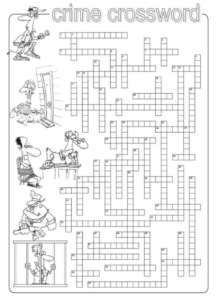 Crime Crossword