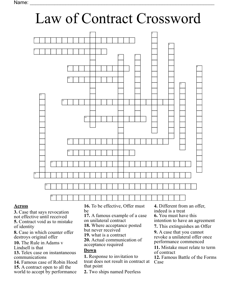 Crossword Clue In Agreement