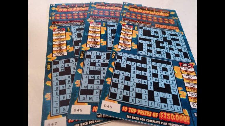 Crossword Friday 3x Of The 5 Super Crosswords PA Lottery Scratch 