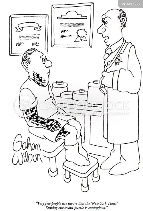Crossword Puzzle Cartoons And Comics Funny Pictures From CartoonStock