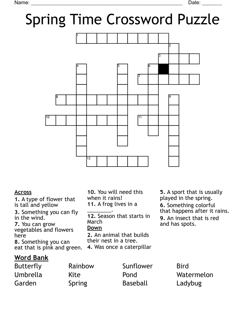 Crossword Puzzle Clue Pop Fly At Gregory Reed Blog