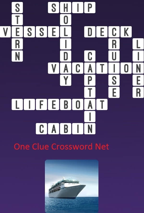 Cruise Ship One Clue Crossword