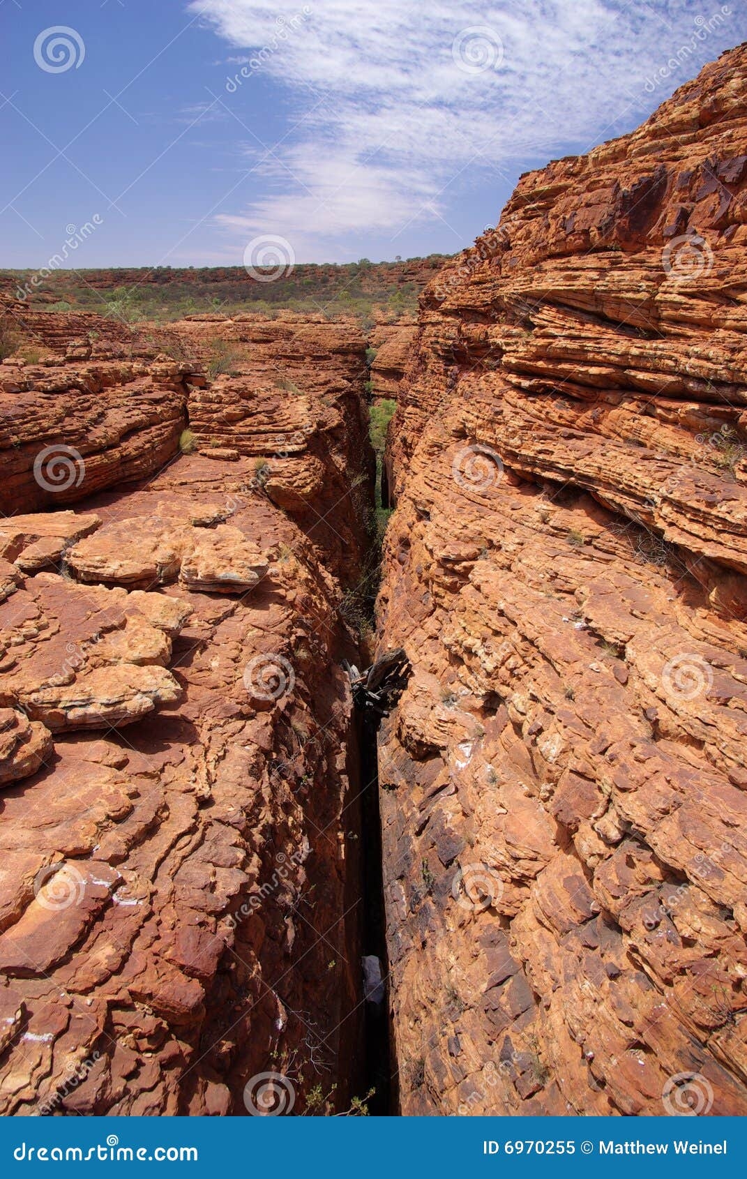 Deep Ravine At King S Canyon Stock Image Image Of Blue Landscape 