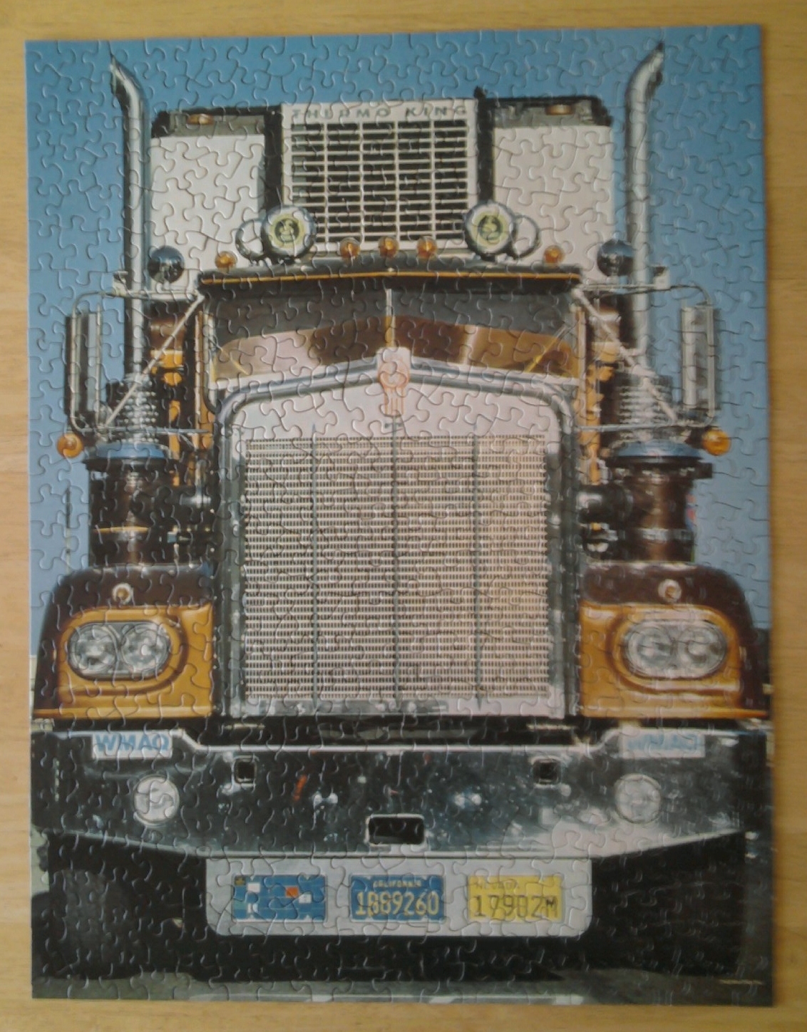 Doug His Puzzles 18 Wheeler