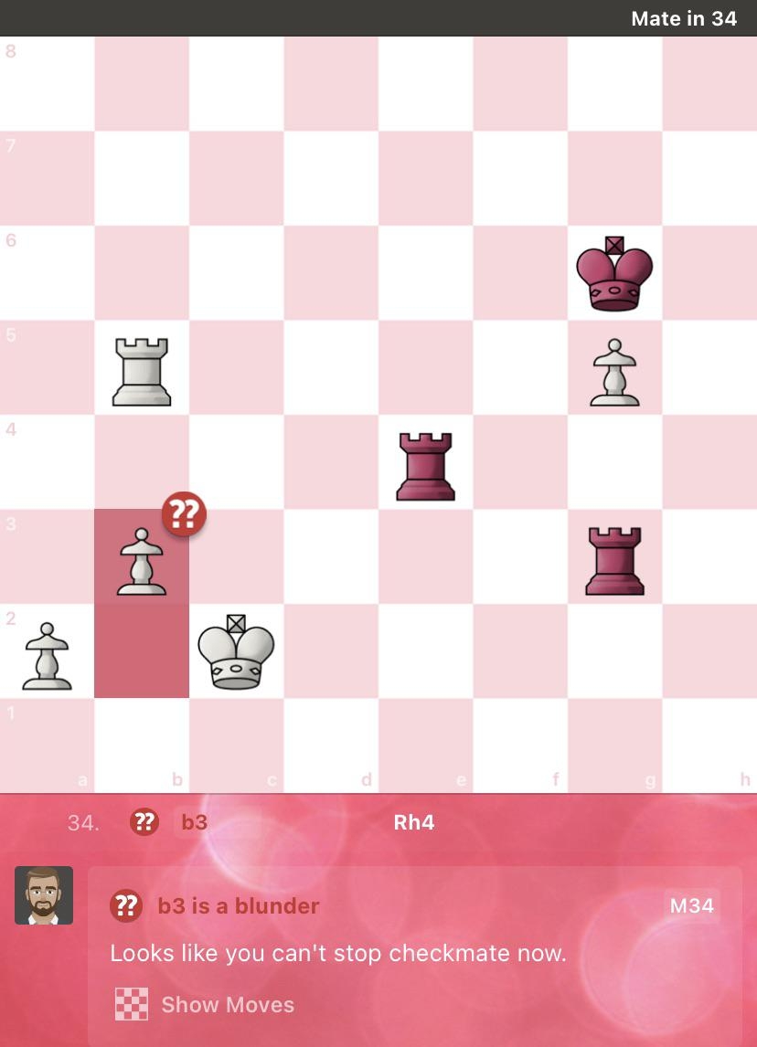 Dropped The Ball R chessbeginners