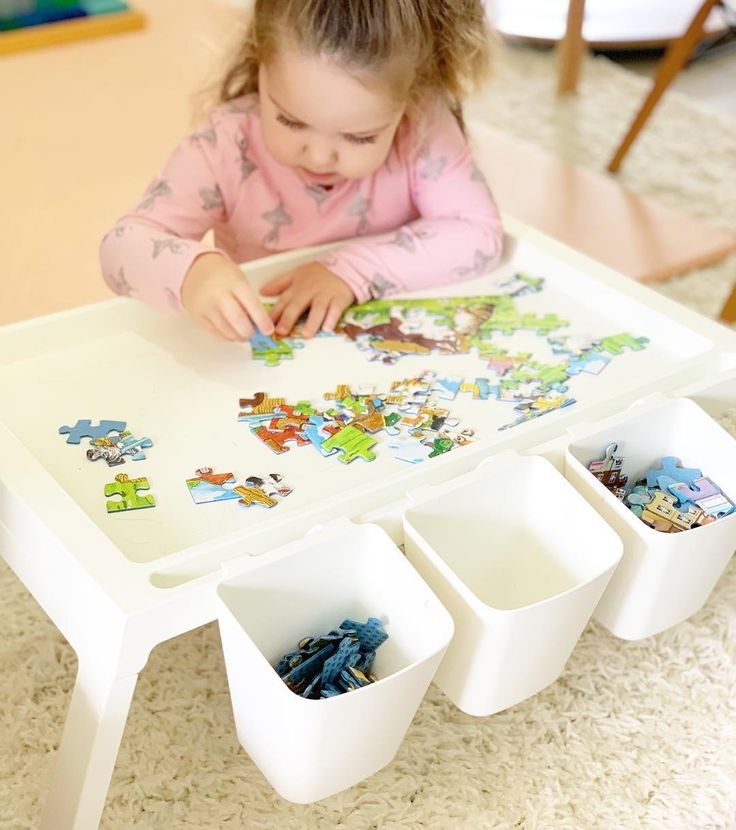 E M M A Play At Home Mummy On Instagram PUZZLE TABLE This Has