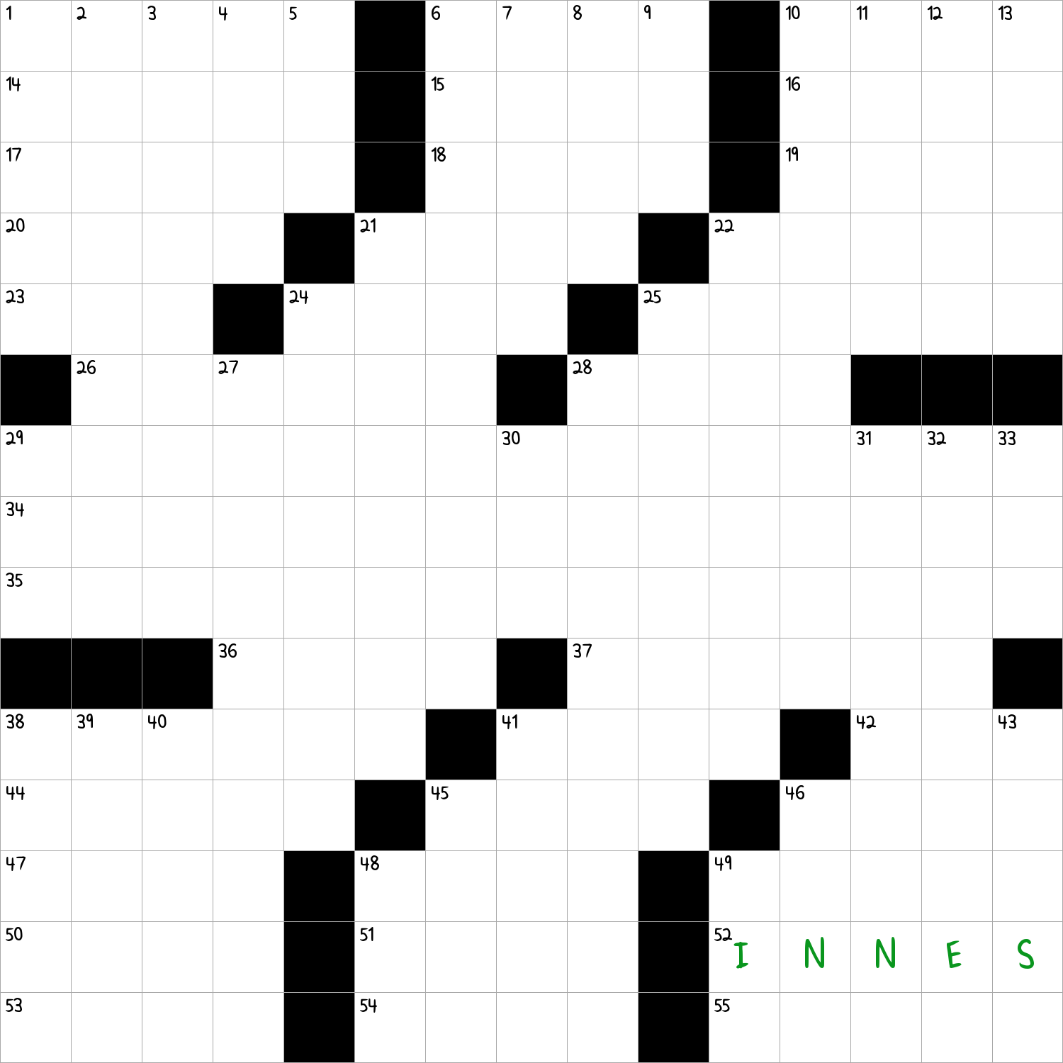 ER Actress Laura NYT Crossword Clue