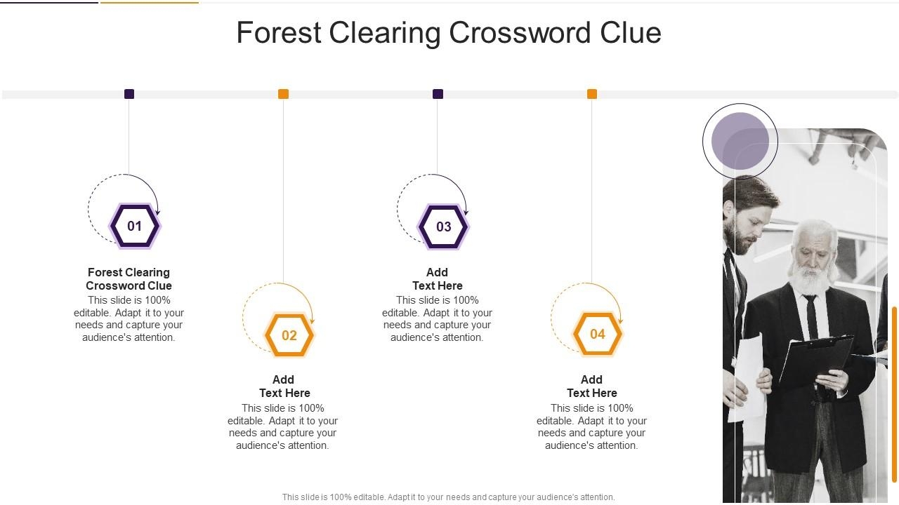 Forest Clearing Crossword Clue In Powerpoint And Google Slides Cpb