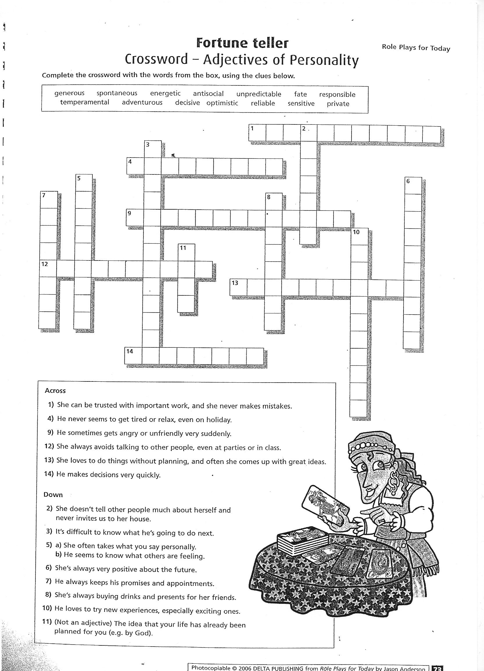 Fortune Teller Lesson English Teaching Resources