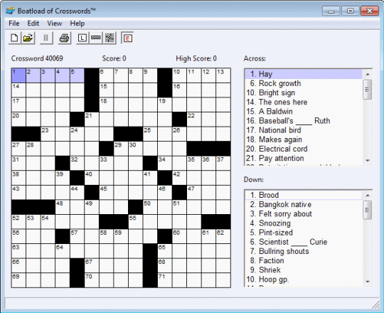 Free Crossword Puzzle Boatload Etpagents