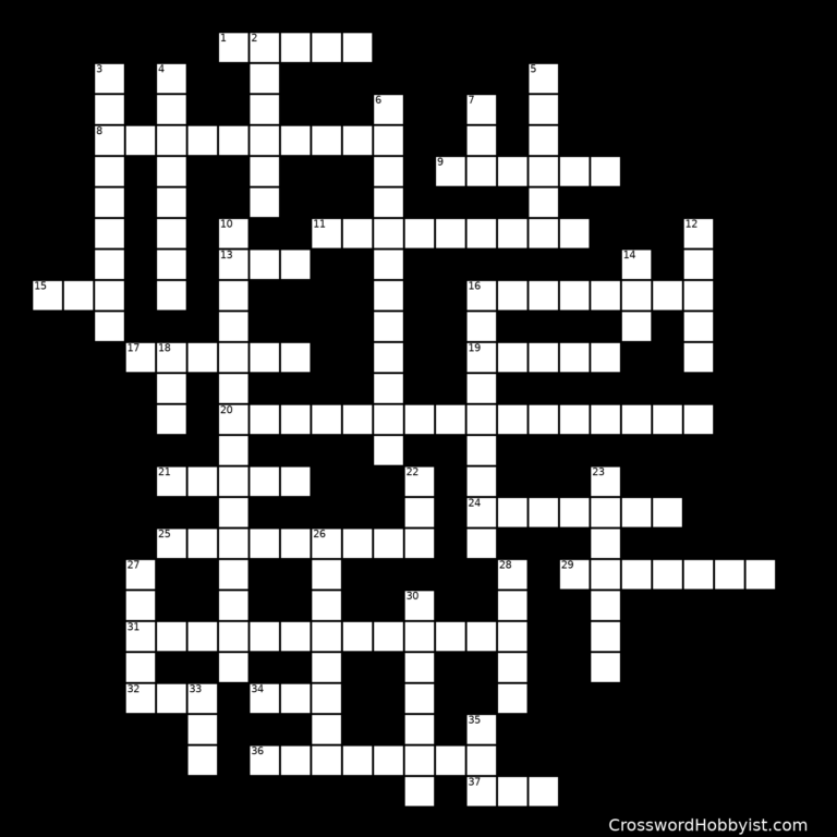 FSMG Take A Break Crossword Puzzle