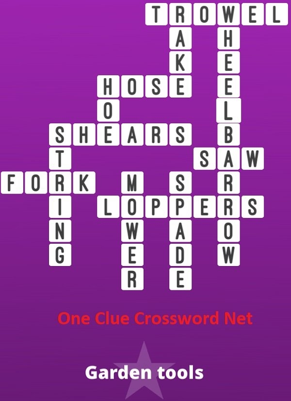 Garden Tools Bonus Puzzle Get Answers For One Clue Crossword Now