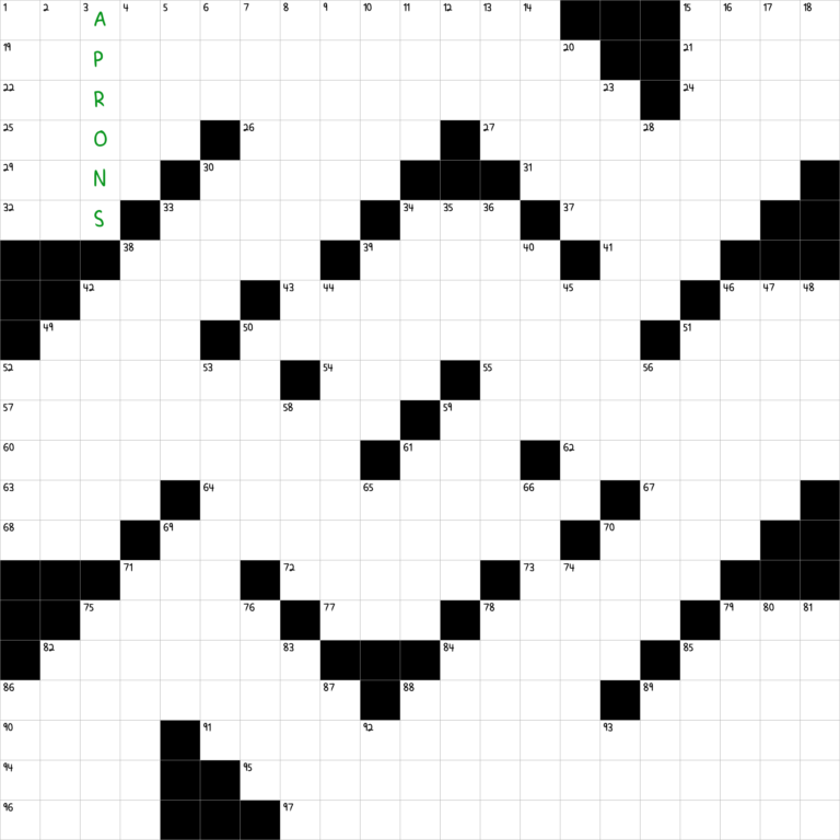 Garments With Strings NYT Crossword Clue