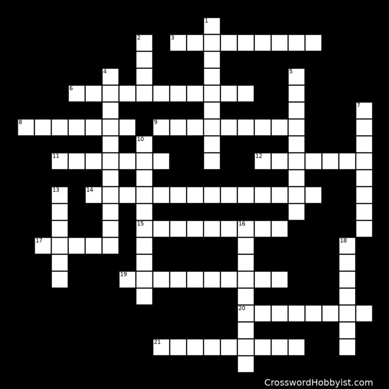 Guiding Principles Crossword Puzzle