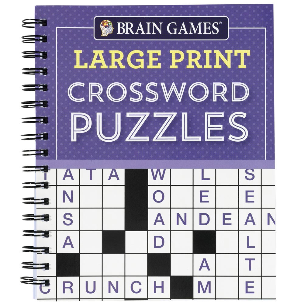 Large Print Puzzle Book Crossword Spilsbury