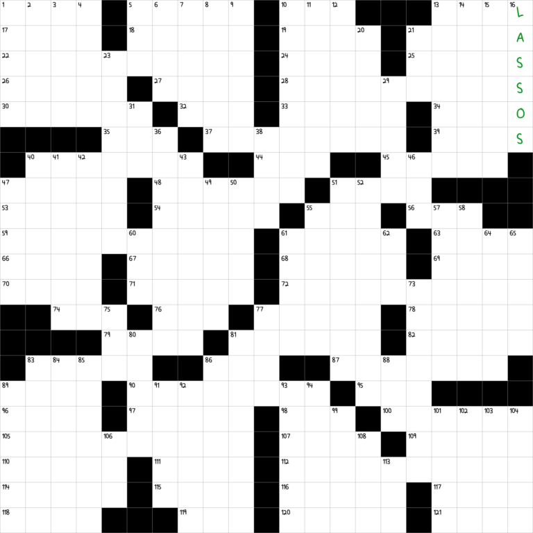 Loops Around A Rodeo NYT Crossword Clue