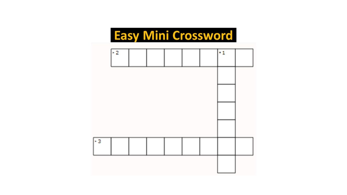 Mini Crossword With Answers June 27 2023