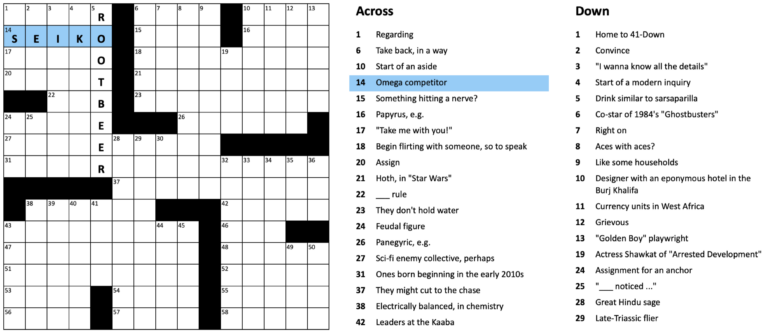 More Than Required Crossword