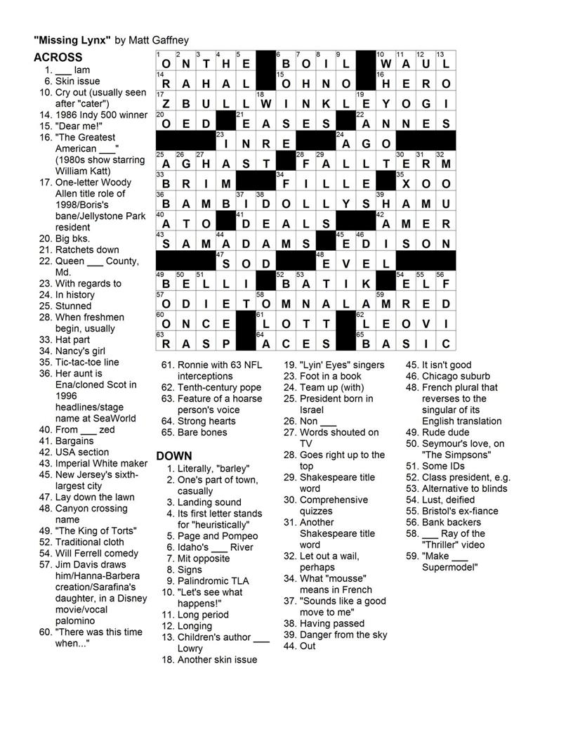 Mr Vigoda Crossword Puzzle Clue