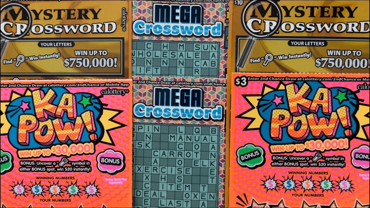 Mystery Crossword Ka Pow Mega Crossword YouTube