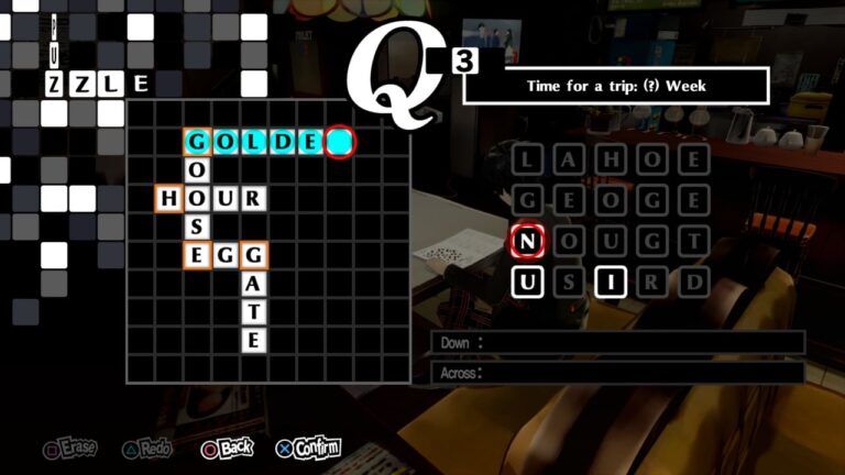 Persona 5 Royal Crossword Answers All Crossword Puzzles Solved 