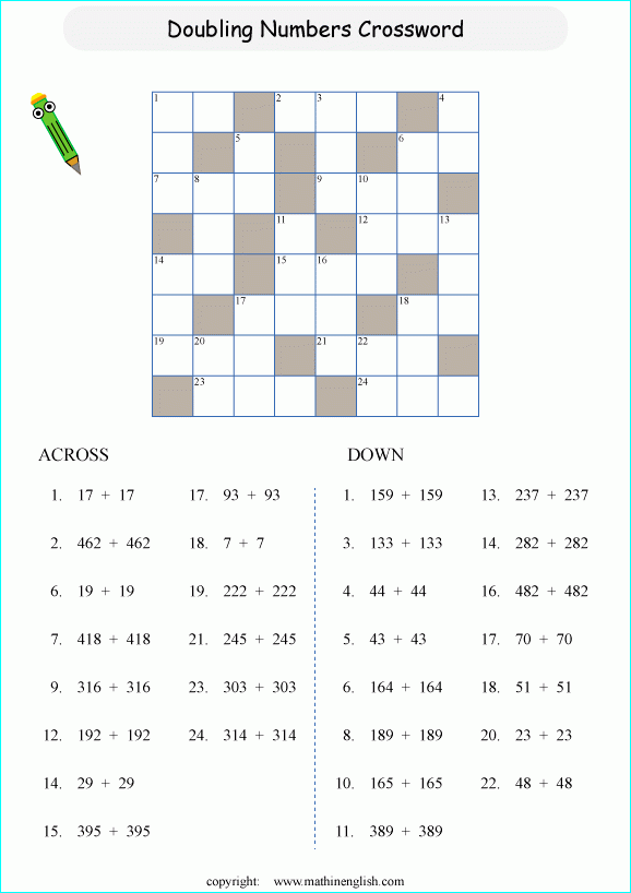 Printable Math Logic And Number Puzzle For Kids To Boost Math Skills 