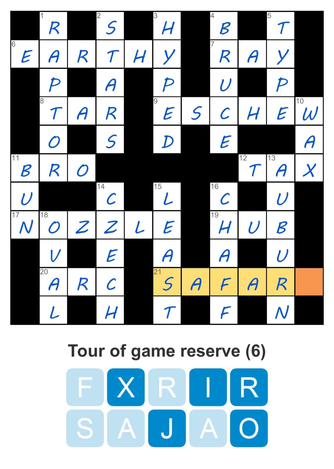 Puzzle Page Crossword September 30 2023 Answers