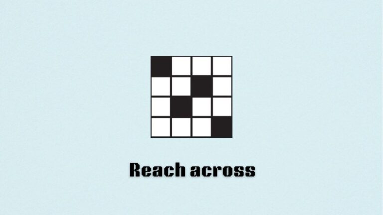  Reach Across NYT Mini Crossword Answer And Hints
